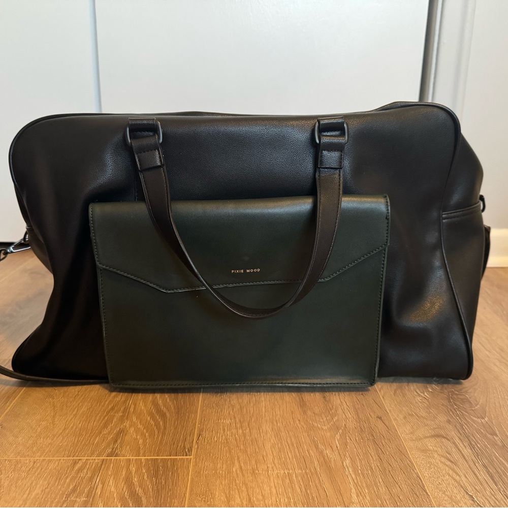 Pixie Mood Weekender Bag - Black & Green
